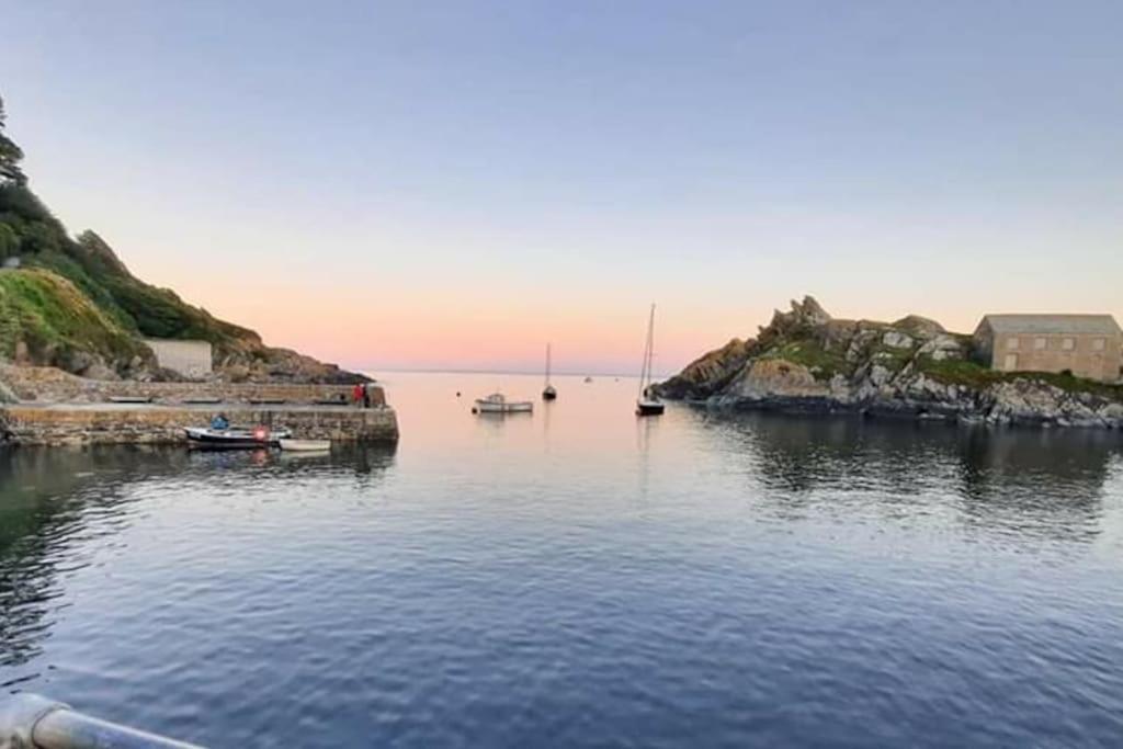 Bijou Coastal Apartment In Polperro With Hot Tub Onsite Parking Downhill Walk To Village Dış mekan fotoğraf