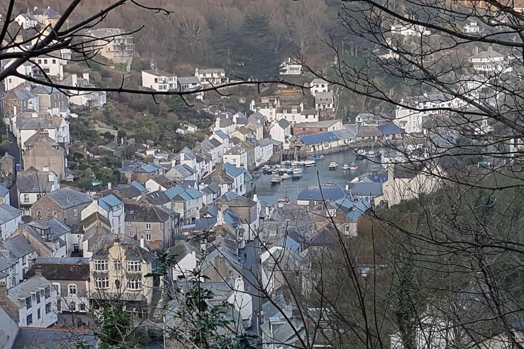 Bijou Coastal Apartment In Polperro With Hot Tub Onsite Parking Downhill Walk To Village Dış mekan fotoğraf