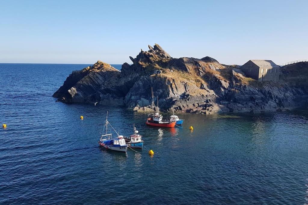 Bijou Coastal Apartment In Polperro With Hot Tub Onsite Parking Downhill Walk To Village Dış mekan fotoğraf