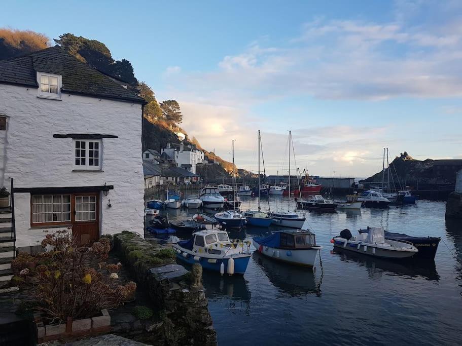 Bijou Coastal Apartment In Polperro With Hot Tub Onsite Parking Downhill Walk To Village Dış mekan fotoğraf