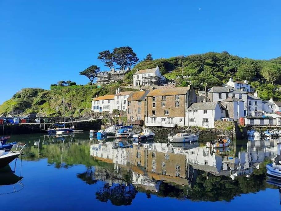 Bijou Coastal Apartment In Polperro With Hot Tub Onsite Parking Downhill Walk To Village Dış mekan fotoğraf