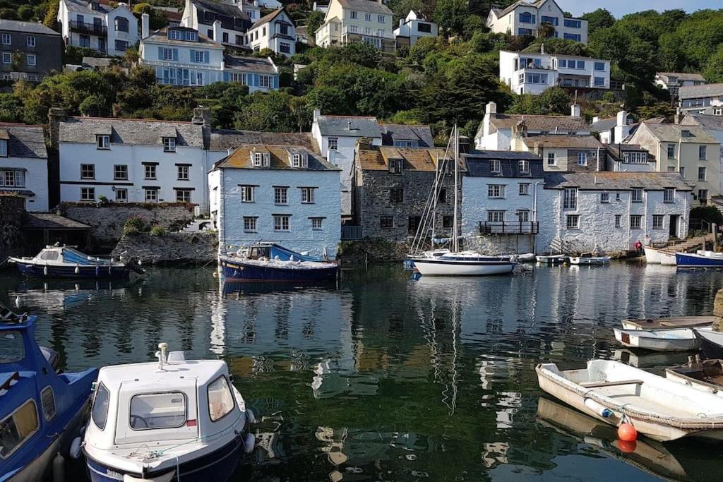Bijou Coastal Apartment In Polperro With Hot Tub Onsite Parking Downhill Walk To Village Dış mekan fotoğraf